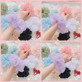CỘT TÓC SCRUNCHIES VOAN SIÊU TO SIÊU PHỒNG