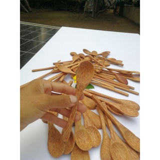 Thìa/muỗng gỗ dừa 16cm