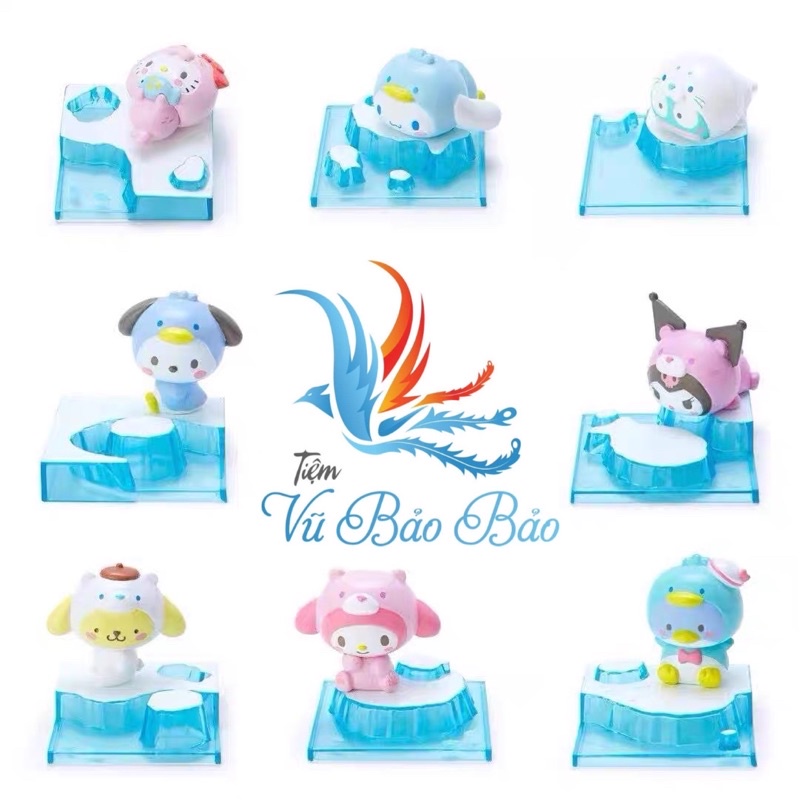 Mô Hình Dog Yugui PC Dog Melody Blind Box Búp bê trang trí để bàn làm bằng tay