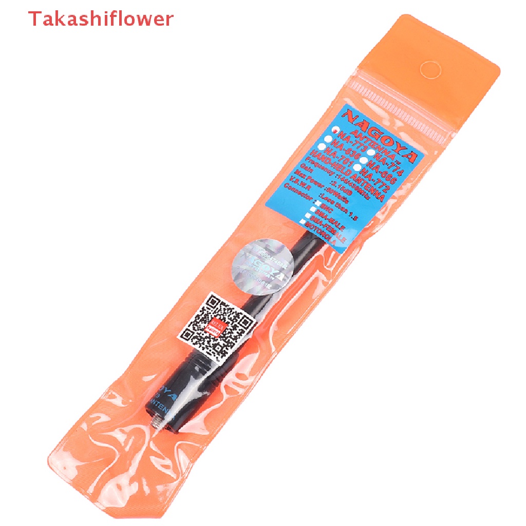 Ăng Ten Thu Sóng NA-773 SMA-F UHF + VHF Cho Máy Bộ Đàm BAOFENG UV-5R / 82 / B5 / B6 888S