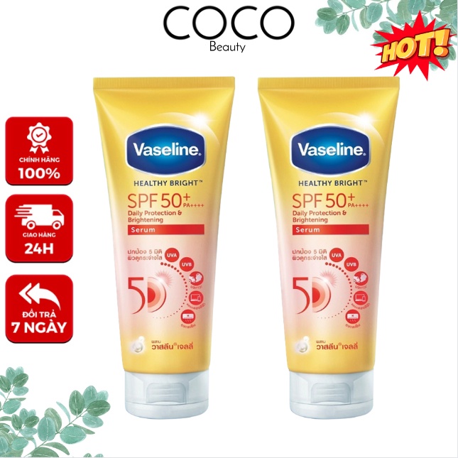 Sữa Dưỡng Thể Vaseline Perfect Serum 50X Kem Dưỡng Trắng Body Vaseline