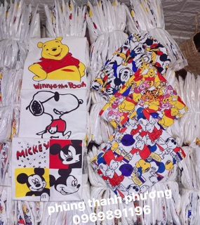 Bộ mặc nhà hoạt hình cute (3 hình ảnh thật)