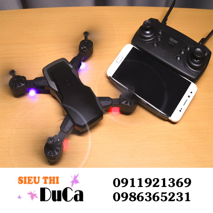 Flycam HDRC D8 Wifi Camera 720p mới