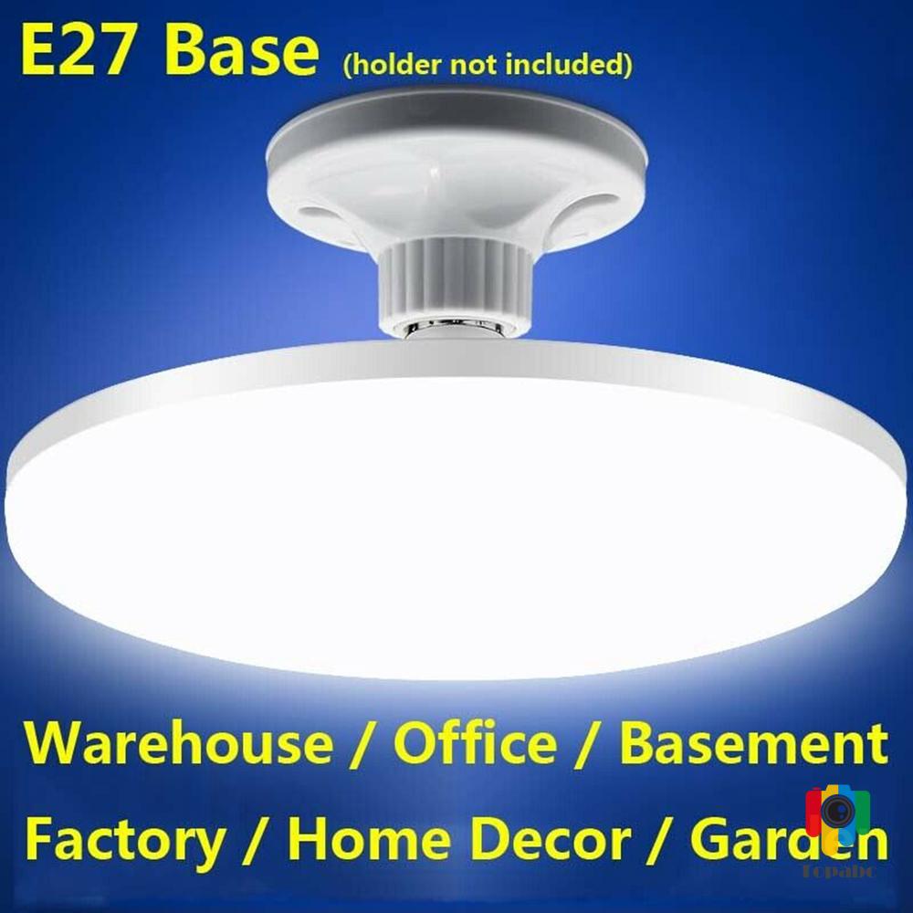 Đèn LED màu trắng E27 UFO 220V 12W 30W 50W 65W siêu sáng tiết kiệm năng lượng cho nhà kho