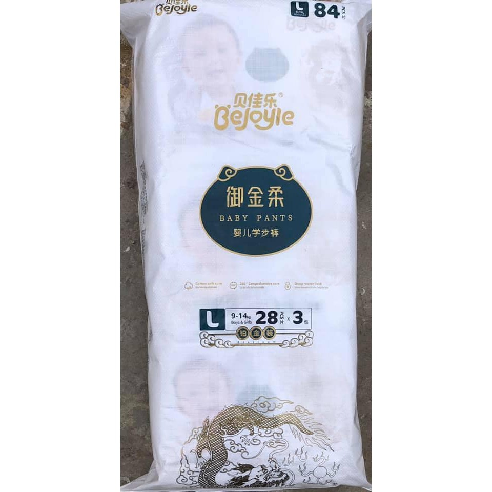 [SIÊU TIẾT KIỆM] Bỉm BEJOYLE PLUS CAO CẤP quần/dán size S102/M90/L84/XL74/XXL72