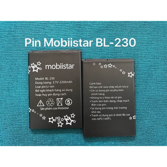 Pin Mobiistar BL-230 Zin