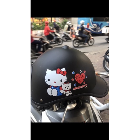 Mũ bảo hiểm thời trang lưỡi trai ,siêu rẻ,nhẹ , thoáng , mát cho cả nam  và nữ