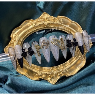 Nail box thiết kế móng giả úp nail box đính charm