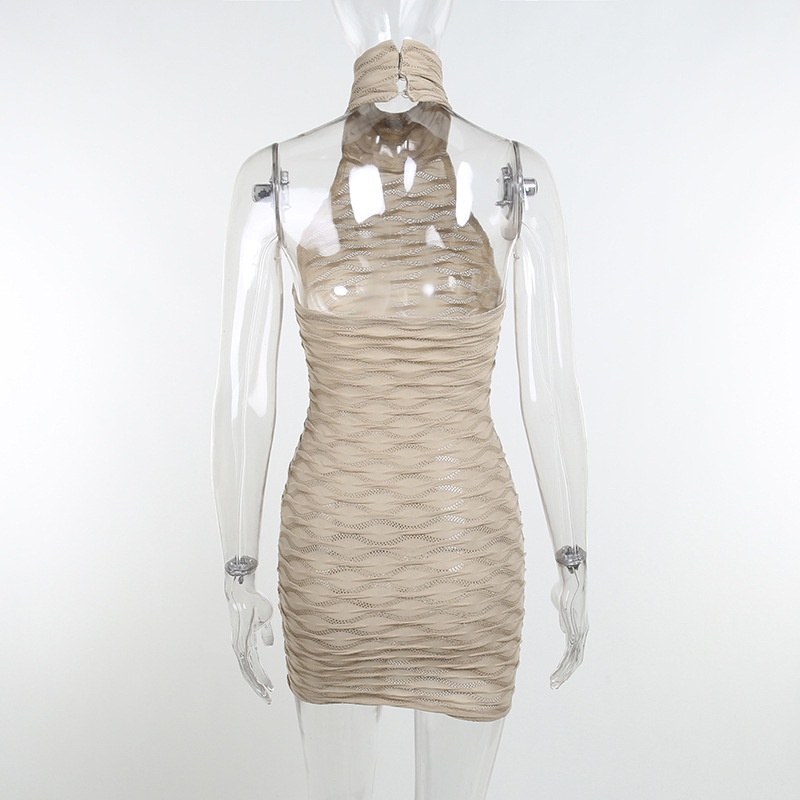 Đầm Cổ Lọ Hở Lưng Quyến Rũ Thời Trang Cho Nữ 2022