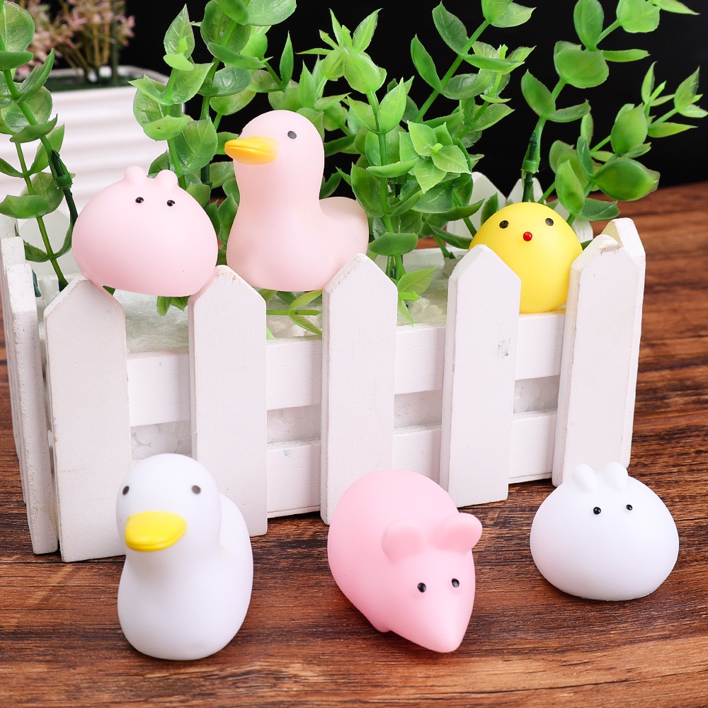 Đồ Chơi Bóp Giảm Căng Thẳng Hình Động Vật Dễ Thương