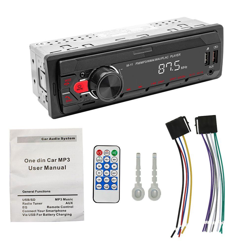 Máy Nghe Nhạc MP3 / FM / USB / AUX Rảnh Tay Tích Hợp Bảng Điều Khiển Dành Cho Ô Tô