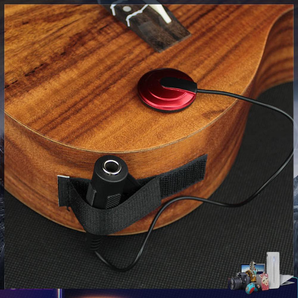 New Piezo Contact Microphone Pickup For Guitar Violin Banjo Mandolin Ukulel