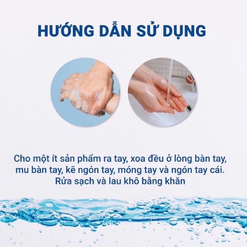 Nước rửa tay Sefeguard trắng tinh khiết 450ml