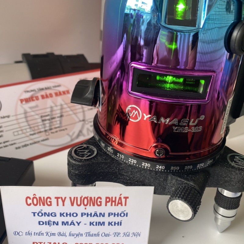 MÁY CÂN BẰNG TIA LASER YAMASU 303 CHÍNH HÃNG
