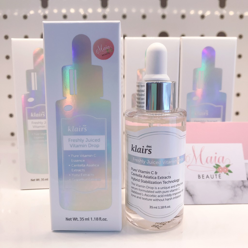 Serum dưỡng da Klair.s Freshly Juice - Tinh chất dưỡng da dưỡng ẩm, serum dưỡng da căng bóng. | BigBuy360 - bigbuy360.vn