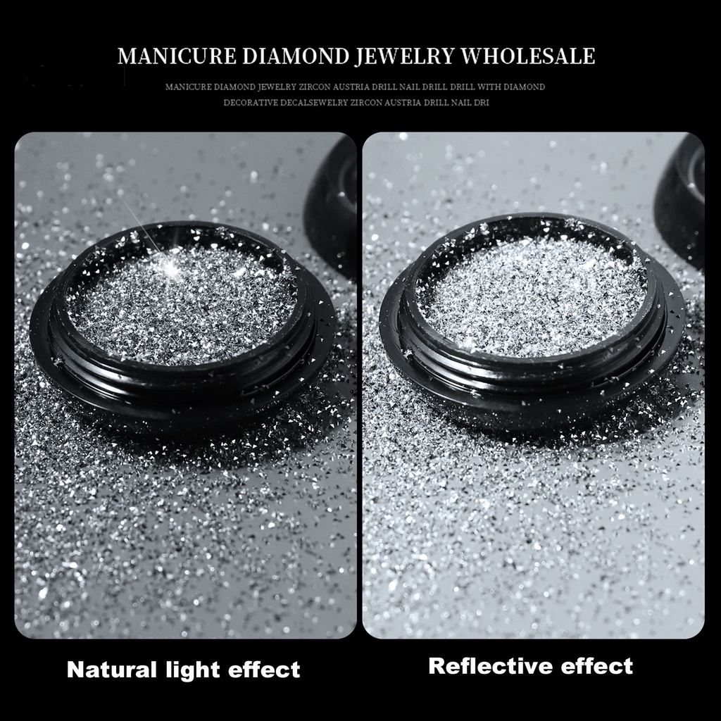 [Hàng mới về] Phấn trang trí móng tay màu trơn lâu trôi phong cách mùa thu thời thượng