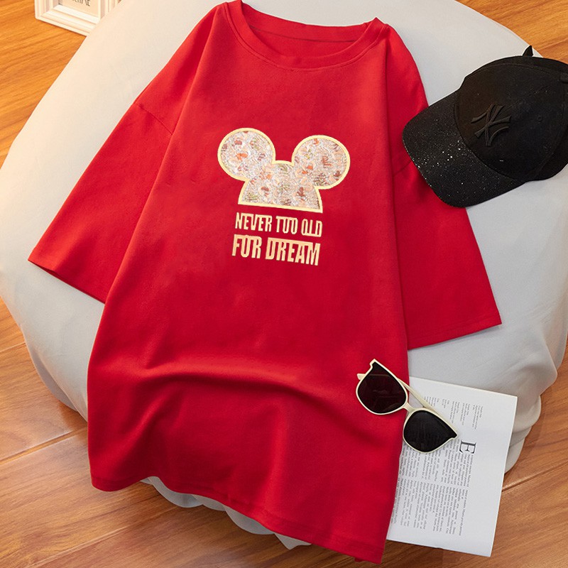 NRVP Áo Thun Tay Ngắn Thời Trang Hè 2021 Cho Nữ