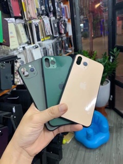 Ốp lưng kính giả iphone 11 cho iphone