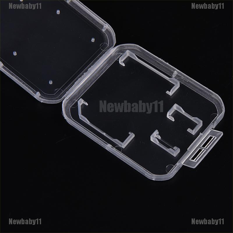Set 10 Hộp Nhựa Trong Suốt Đựng Thẻ Nhớ Sd Sdhc Sdxc Tiện Dụng | BigBuy360 - bigbuy360.vn