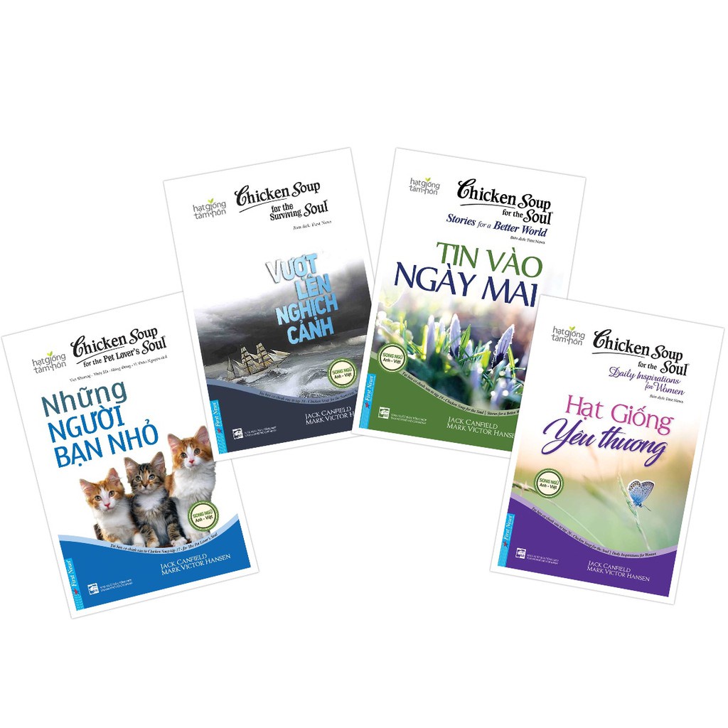 Sách - Combo Chicken Soup For The Soul Tập 17 (48852) + Tập 18 (51814) + Tập 19 (51821) + Tập 20 (49491) - First News Tặ