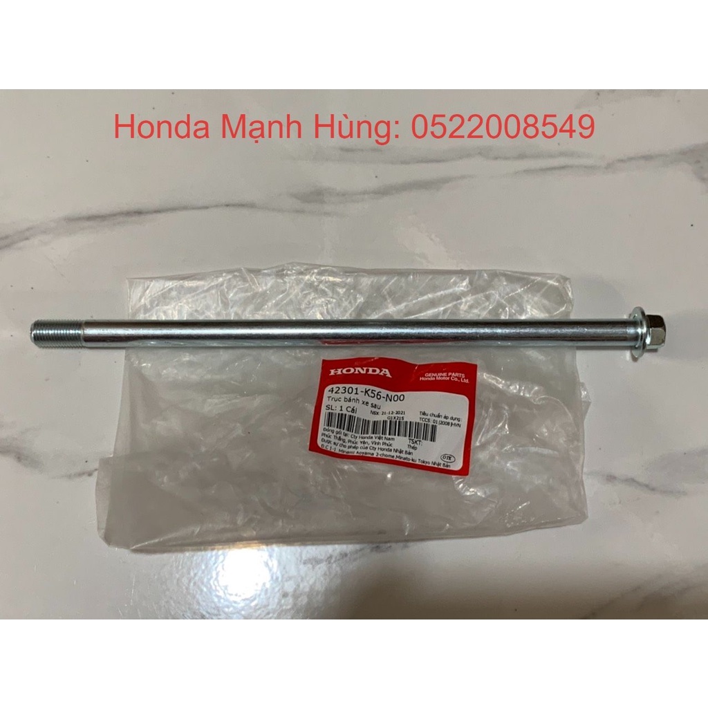 Trục bánh xe sau HONDA WINNER V1.
