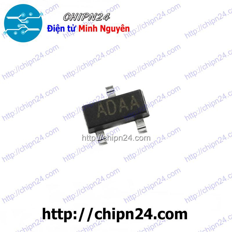 [5 CON] (SOP) IC Dán MAX809 SOT-23 (SMD) (ADAA MAX809SEUR IMP809S 2.93V)