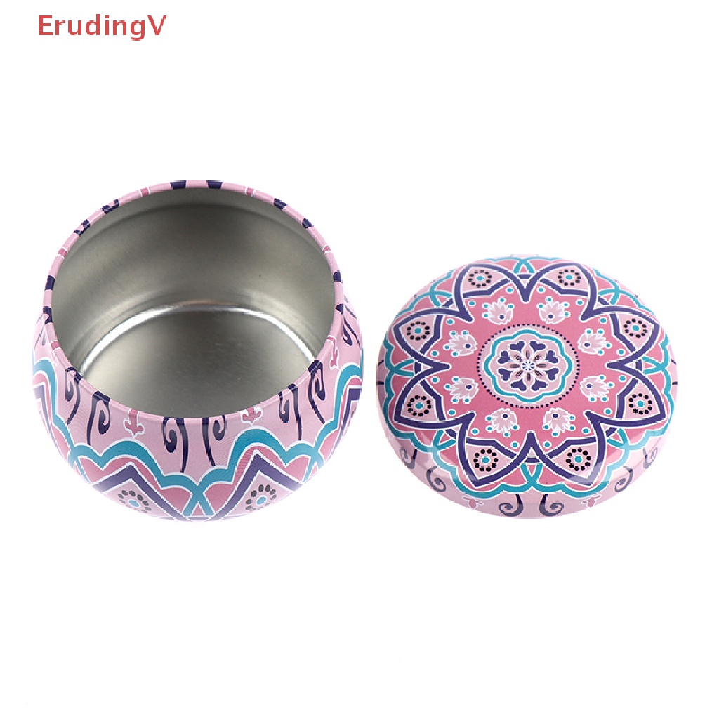 Hộp Thiếc Đựng Bánh Quy / Kẹo / Trang Sức Hình Trống Độc Đáo Tiện Dụng