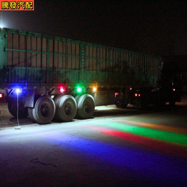 Đèn led 6d 24v Siêu Sáng Chống Thấm Nước Gắn Hông Xe Tải