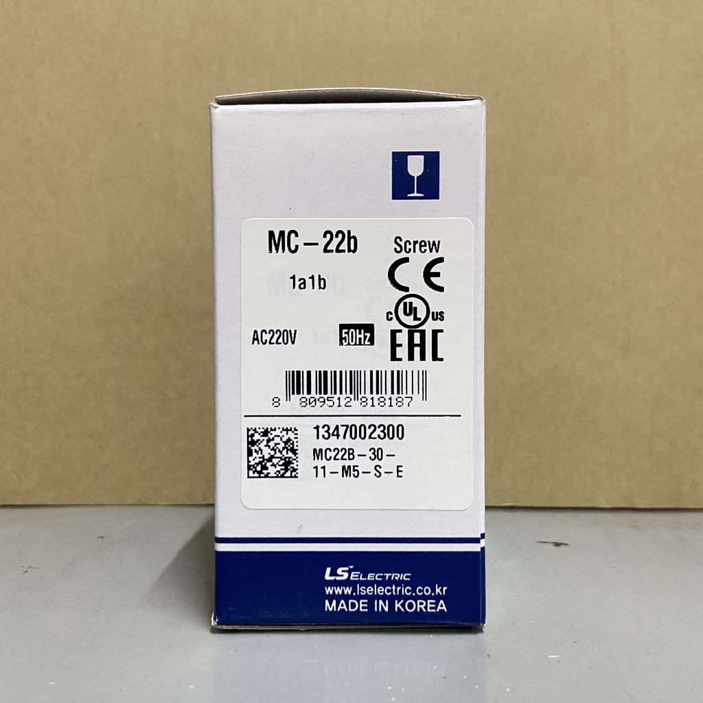 Khởi động từ Contactor LS chính hãng MC-22b 3P 220A Coil 220V