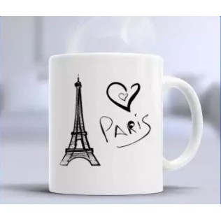 Ly Sứ In Hình Tháp Paris Love LS069