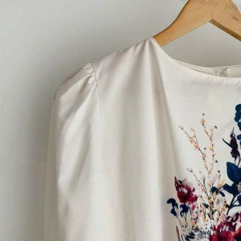ÁO SƠ MI NỮ IN HOA SIÊU ĐẸP