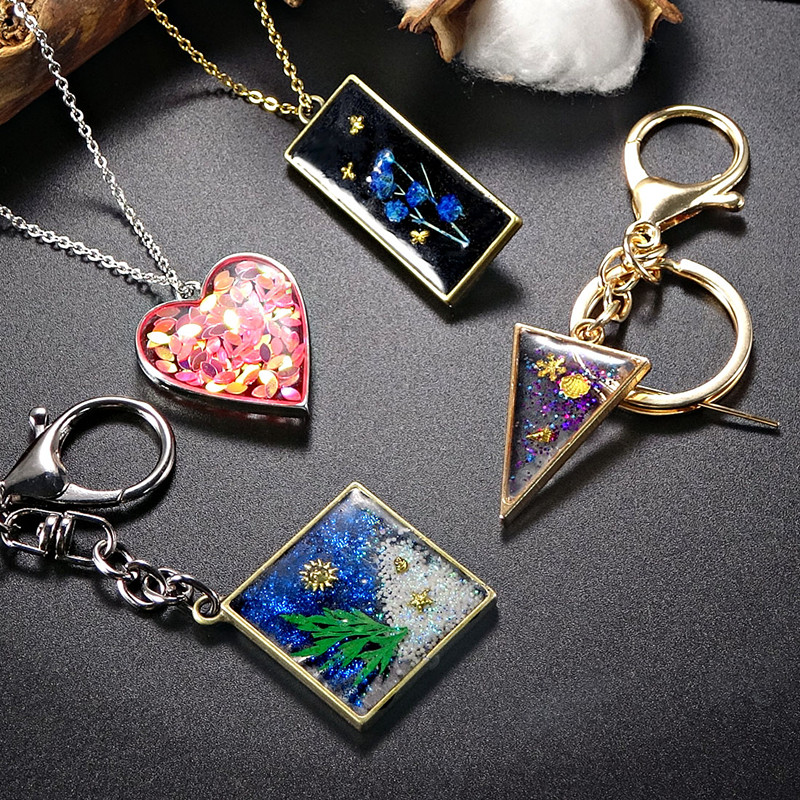 Set 11 khuôn tự trang trí đồ trang sức thủ công