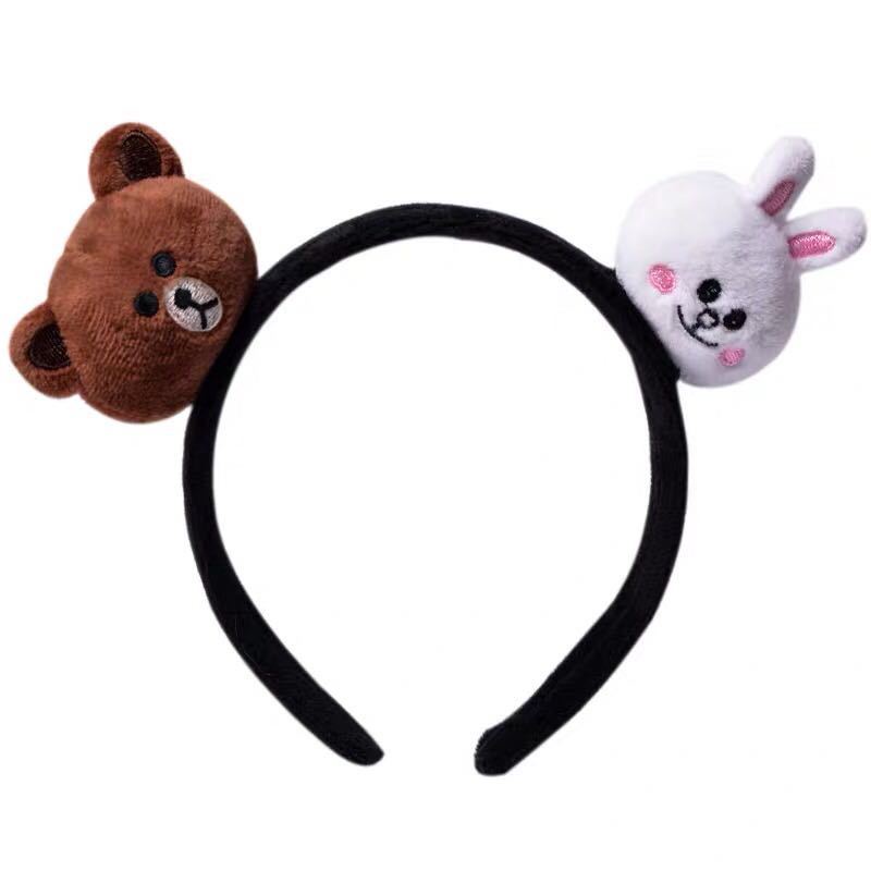 Băng Đô Hình Gấu Và Thỏ Ngọt Ngào Dễ Thương