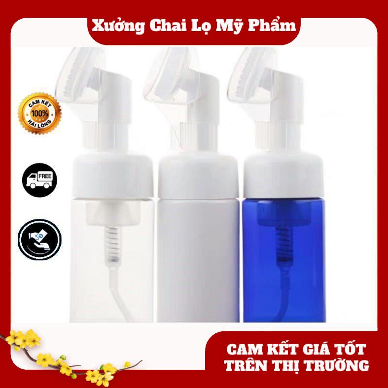 Chai Chiết Mĩ Phẩm ❤ GIÁ TỐT NHẤT ❤ Chai tạo bọt massage 100ml,150ml chiết mỹ phẩm, đựng sữa rửa mặt , phụ kiện du lịch