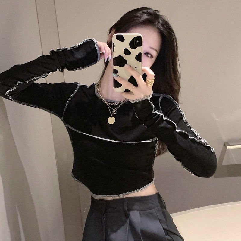 Áo thun COZOK tay dài dáng ôm thời trang