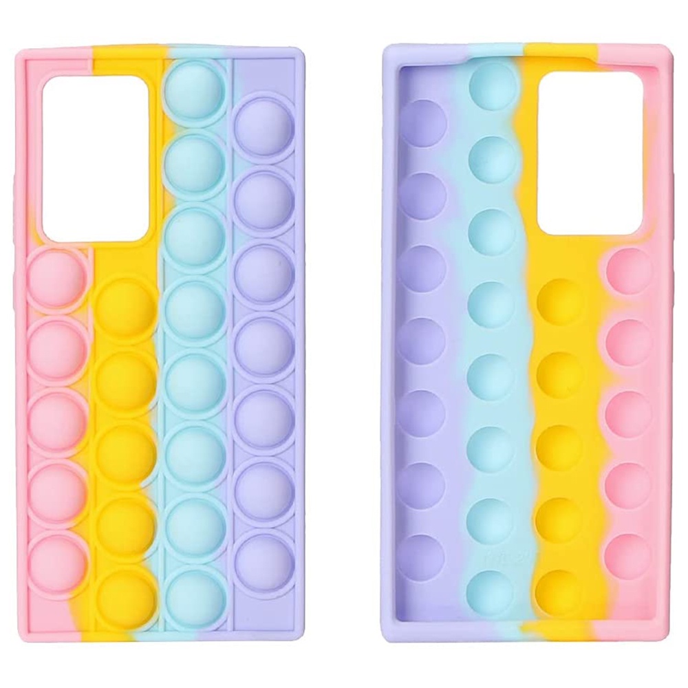 Ốp Điện Thoại Silicon Màu Cầu Vồng Cho Samsung Galaxy S21 Ultra S20 S10 S9 Plus Note 20 Ultra Note 10 9 Plus