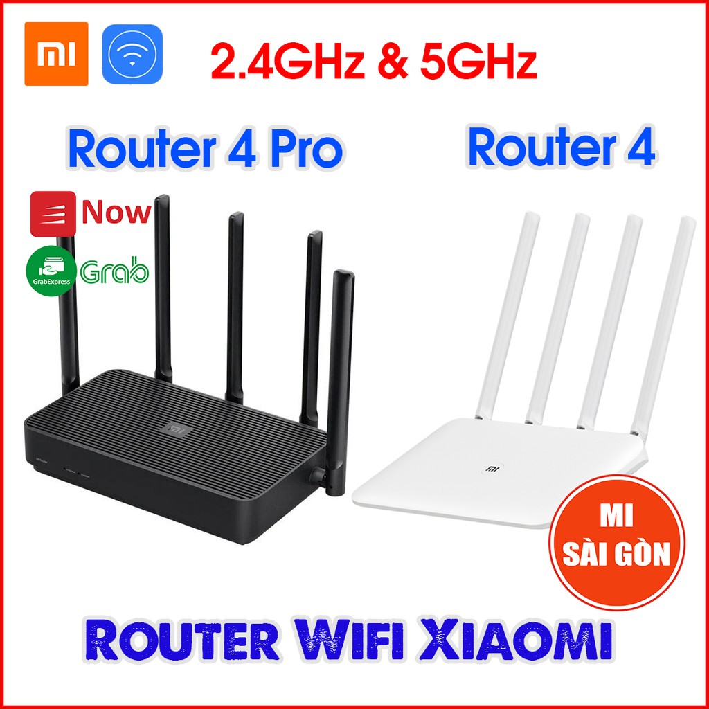 [Mã ELMS5 giảm 7% đơn 300K] Router Wifi Xiaomi Gen 4 Pro/Gen4