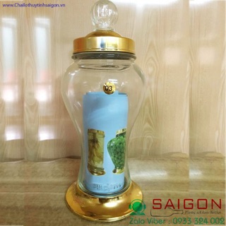 Bình sâm Thủy Tinh Phú Hòa Bầu Trên 1000ml , 2000ml , 3000ml | Tùy Chọn Dung Tích