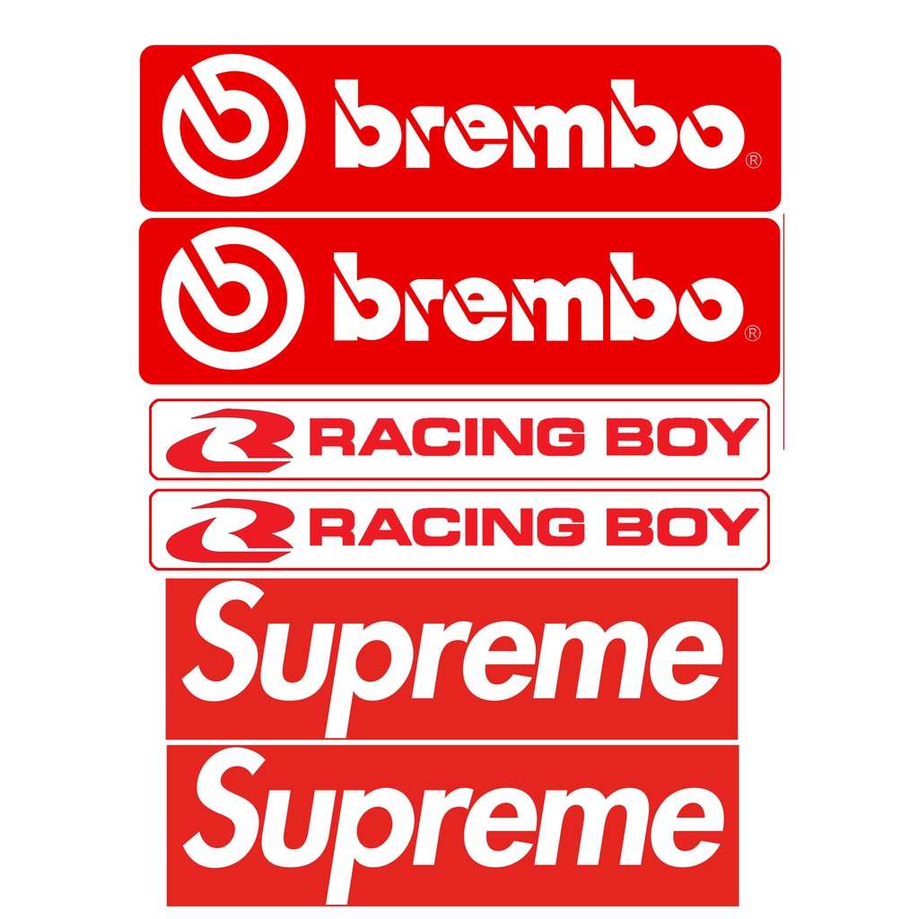 6 TEM DÁN PHUỘC GẤP IN TRONG BREMBO