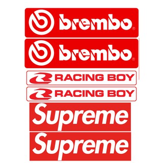 6 tem dán phuộc gấp in trong brembo