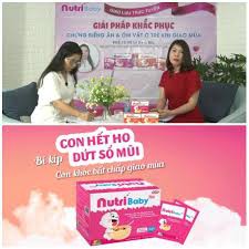 Cốm Vi Sinh NutriBaby Plus- Tăng cường chức năng hô hấp, giúp bé giảm ho, đau rát họng