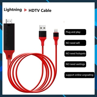 Cáp HDMI cho Iphone/Ipad lên tivi, cáp kết nối điện thoại với ti vi,