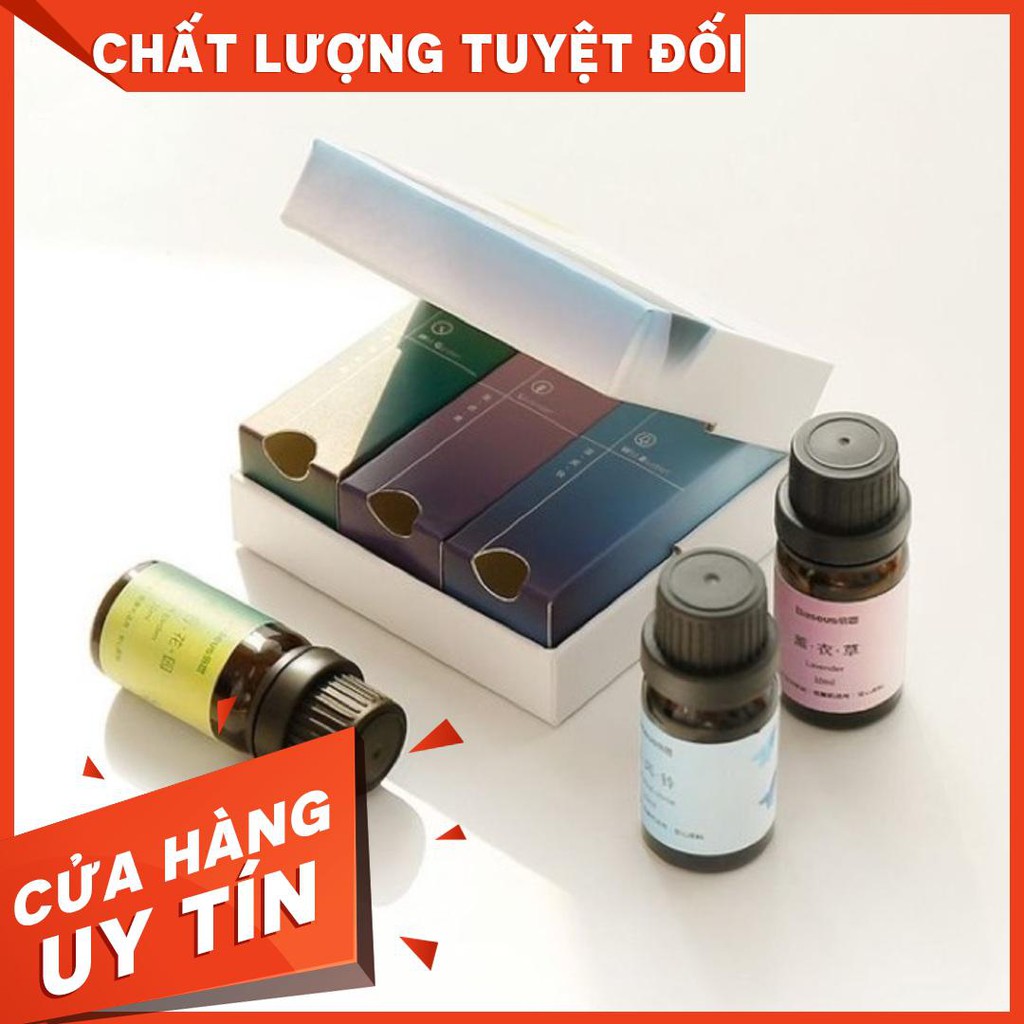 Tinh dầu thiên nhiên Baseus Beauty Sweet Essential Oil (3*10ml, Beauty and Healthy, used with essential oil diffuser)