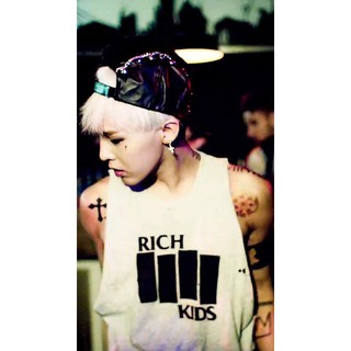 [ CÓ ẢNH THẬT ] Áo TANKTOP RICH KIDS GD cotton 100%