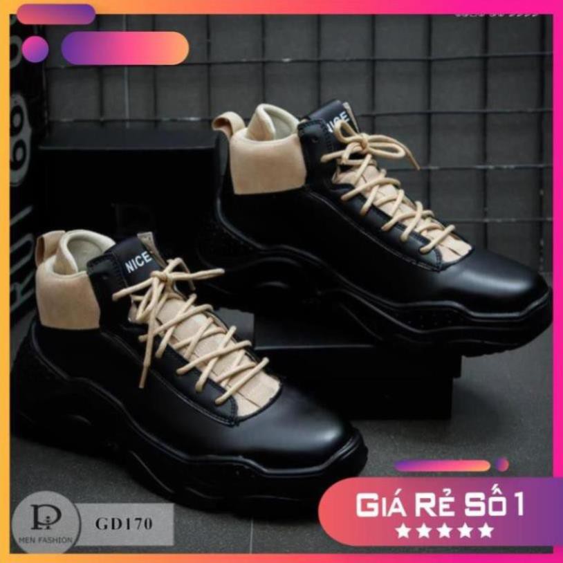 [Sale 3/3] Giày nam cao cổ chất liệu da trơn đế cao tăng chiều cao thời trang cao cấp GD170 Sale 11 -op1 " _ ? | BigBuy360 - bigbuy360.vn