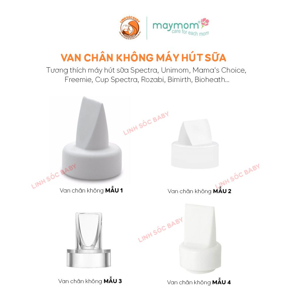 Van Chân Không Máy Hút Sữa Spectra, Avent, Unimom, Cup Spectra, Rozabi