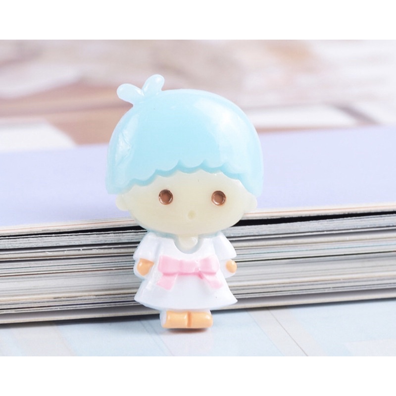 CHARM NỮ XANH HỒNG
