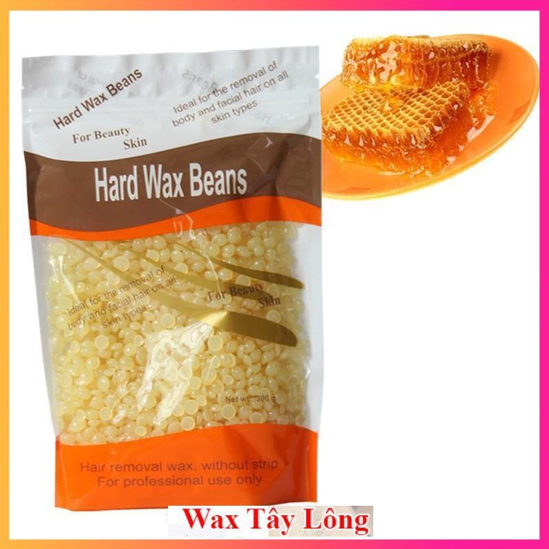 (Free que gỗ) Sáp wax lông nóng dạng hạt đậu Viên Hard Wax Beans 100g HWB6