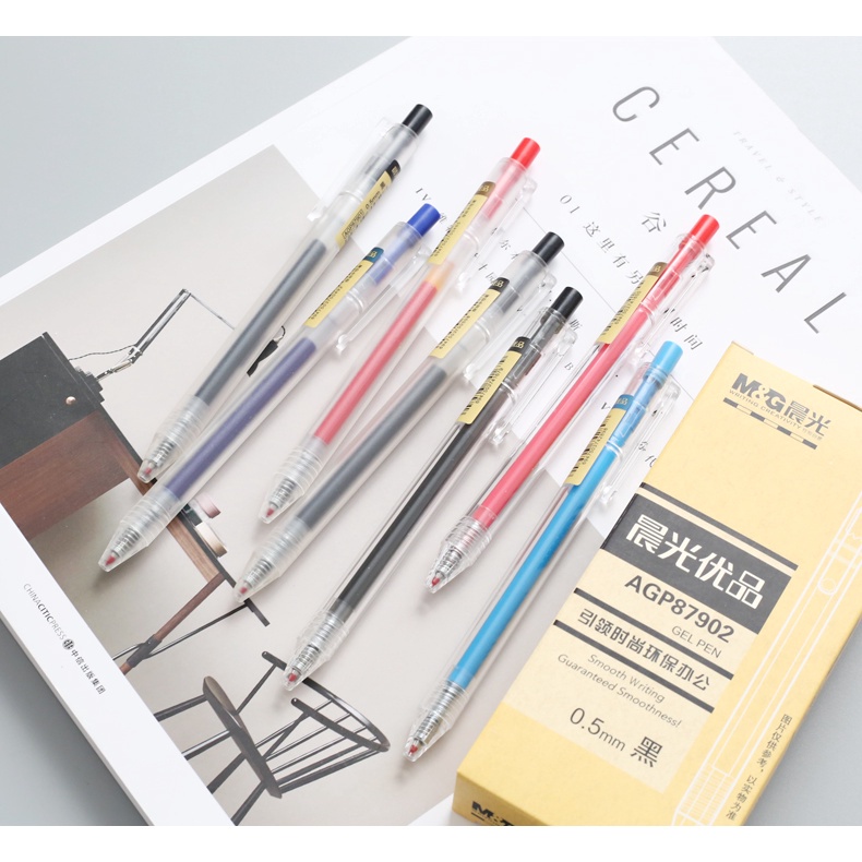 Bút viết M&G AGP87901 ngòi 0.5mm tiện lợi
