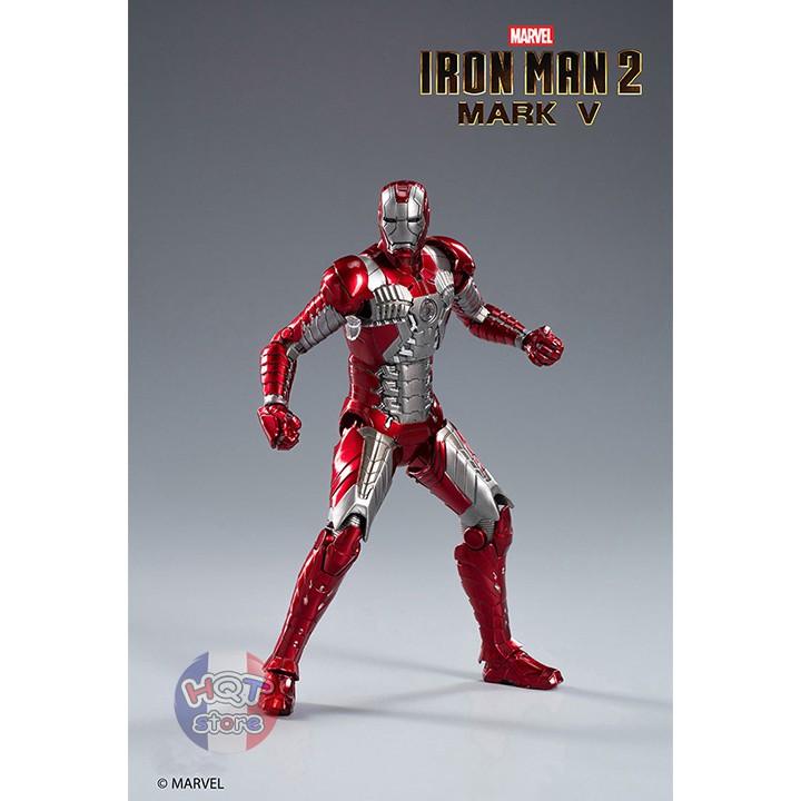 Mô hình iRon Man Mark V ZD Toys chính hãng tỉ lệ 1/10 (Mark 5)